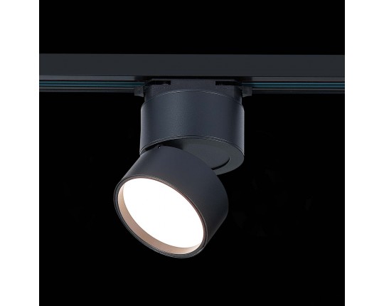 ST651.436.09 Св-к трек. Черный LED 1*9W 3000K 720Lm Ra>90 120° IP20 D85xH122 170-240VV