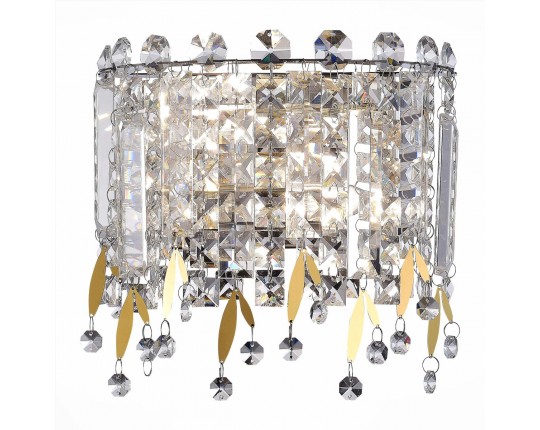 SL1655.201.02 Бра ST-Luce Золотистый/Прозрачный E14 2*40W