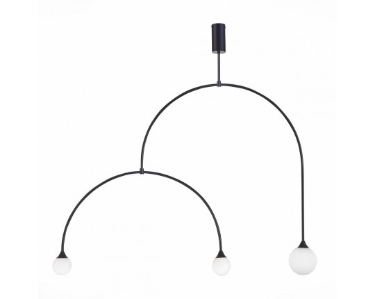 SL1187.403.03 Светильник подвесной ST-Luce Черный/Белый G9 3*5W 4000K