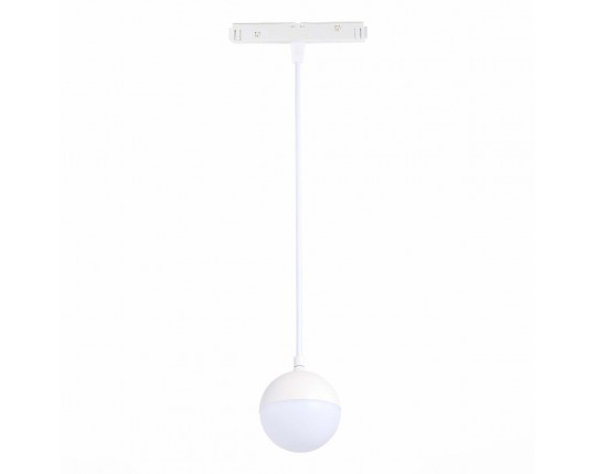 ST358.533.07 Магнитный трековый светильник подвесной Белый LED 1*7W 3000K 520Lm Ra>80 120° IP20 D90x