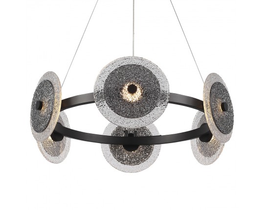 SL6142.433.01 Светильник подвесной ST-Luce черный/дымчатый LED 1*34W 4000K