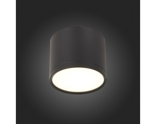 ST113.442.09 Светильник потолочный Черный LED 1*9W 4000K 702Lm Ra>90 120° IP20 D88xH75 170-240V