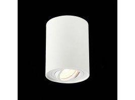 ST108.517.01 Светильник потолочный Белый GU10 1*50W  IP20 D98xH124 220V Без ламп