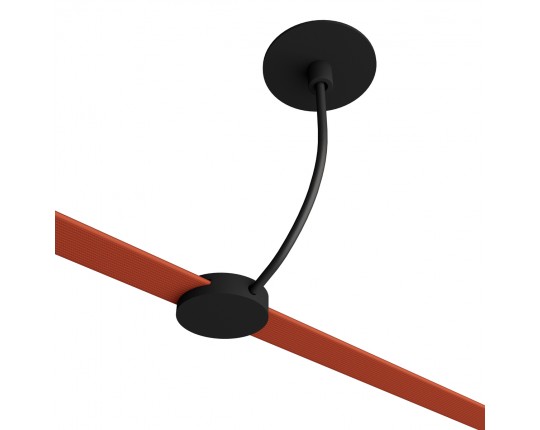 ST411.408.01 Подвод питания на тросе со встраиваемым ооснованием ST-Luce Черный