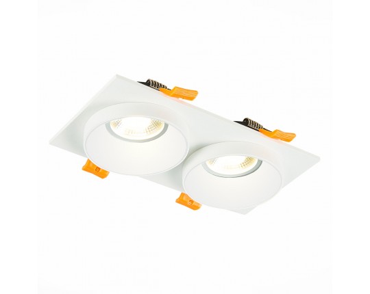 ST206.528.02 Св-к встр. Белый GU10 2*50W  IP20 L175xW92xH38 220V Без ламп