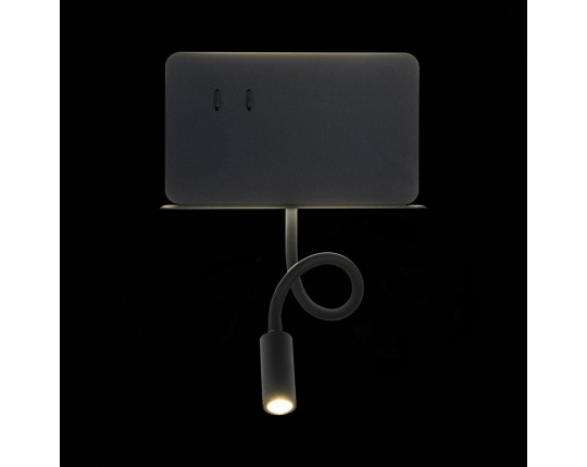 SL1576.401.02 Светильник настенный ST-Luce Черный/Черный LED 2*3W 4000K