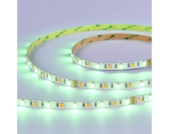 ST019.418.20RGBW Светодиодная лента SMD5050 - 17.28W/M RGB+4000K 300Lm Ra>90 IP20 L1 000xW10xH- 24V