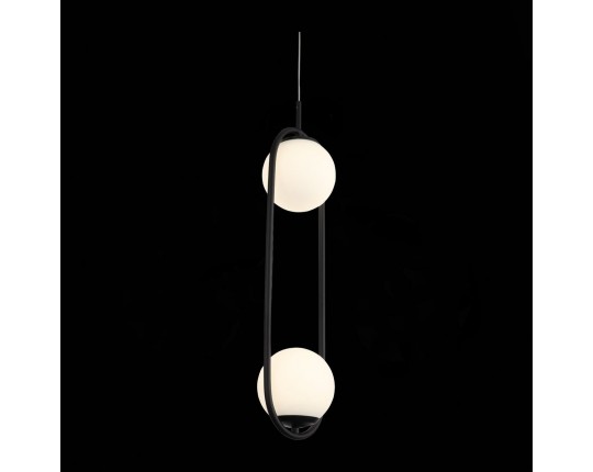 SL395.403.02 Подвес ST-Luce Черный/Белый LED 2*8W 4000K