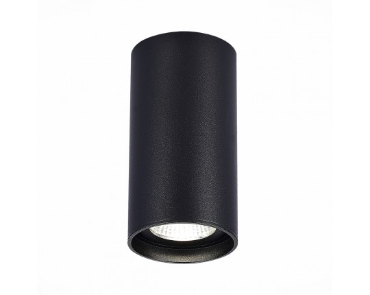 ST157.442.15 Светильник потолочный Черный LED 1*15W 4000K 1 200Lm Ra>90 60° IP44 D75xH140 220-265V