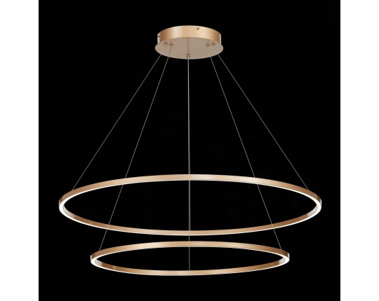 ST605.243.91 Светильник подвесной ST-Luce Золотистый/Белый LED 1*91W 4000K