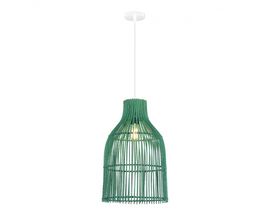 SL1513.503.01 Светильник подвесной ST-Luce Белый/Зеленый E27 1*40W
