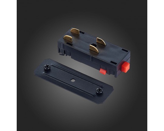 ST015.422.10 Коннектор прямой SKYLINE 220 ST-Luce Черный