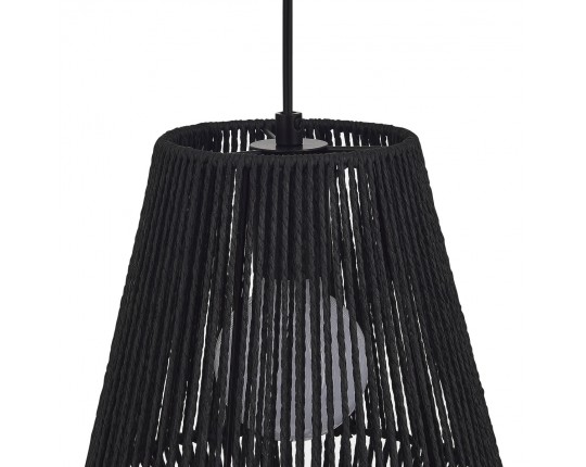 SLE6025-413-01 Светильник подвесной черный/черный E27 1*40W