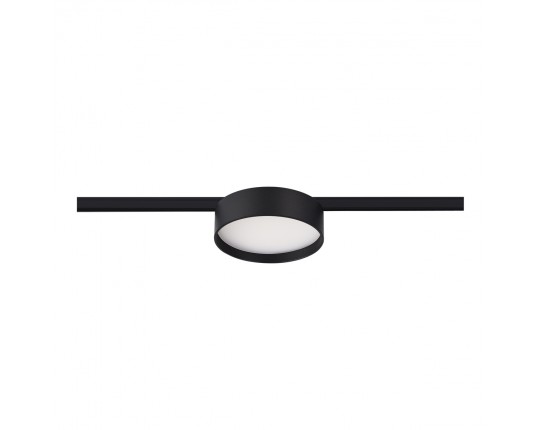 ST670.436.12 Магнитный трековый светильник Черный LED 1*12W 3000K 500Lm Ra>80 100° IP20 D113xH34 24V