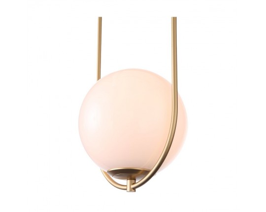 SL1118.203.01 Светильник подвесной ST-Luce Золотистый/Белый E27 1*40W