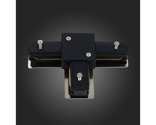 ST002.439.00 Коннектор T-оБразный ST-Luce Черный
