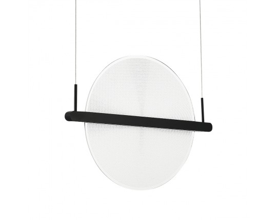 SL6233.403.15 Светильник подвесной ST-Luce Черный/Прозрачный LED 1*15W 4000K