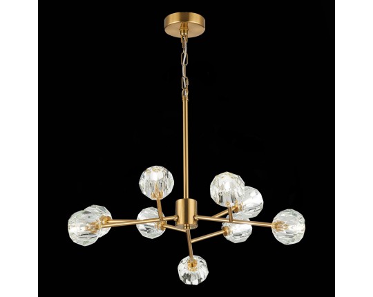 SL1166.303.09 Светильник подвесной ST-Luce Латунь/Прозрачный G9 LED 9*5W