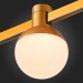 ST815.206.05 Магнитный трековый светильник FARM Золотистый LED 1*5W 3000K 89Lm Ra90 120 IP20 D75xH10