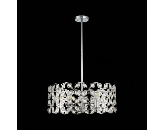 SL1104.103.05 Светильник подвесной ST-Luce хром/прозрачный E14 5*60W