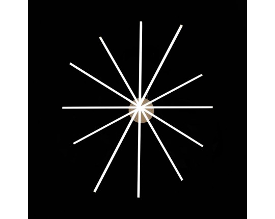 SL394.223.06 Светильник подвесной ST-Luce Матовое золото/Белый LED 6*16,6W 4000K