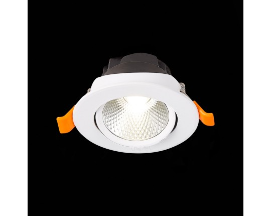 ST211.538.06.24 Св-к встр. Белый LED 1*6W 3000K 480Lm Ra80 24° IP20 D86xH50 220-240V