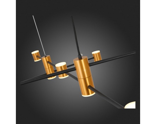 SL1596.423.22 Светильник подвесной ST-Luce Золотистый, Черный/Белый LED 22*3W 3000K