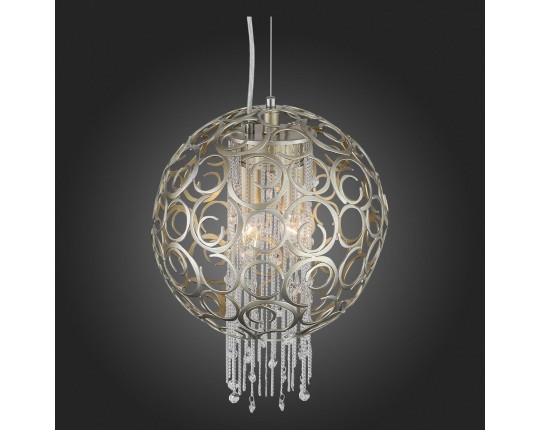 SL1101.203.02 Люстра подвесная ST-Luce Шампань/Шампань, Прозрачный E14 2*40W