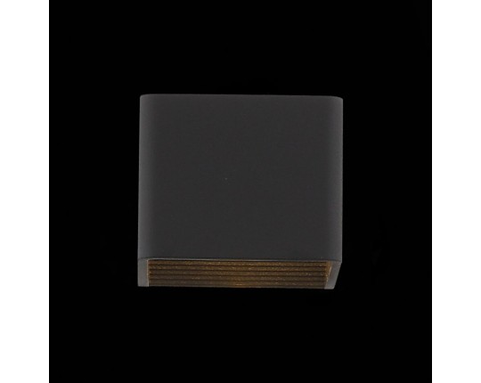 SL455.041.01 Светильник настенный ST-Luce Черный/Черный LED 1*6W 3000K