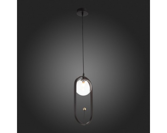 SL1201.403.01 Подвес ST-Luce Черный/Прозрачный G9 1*5W