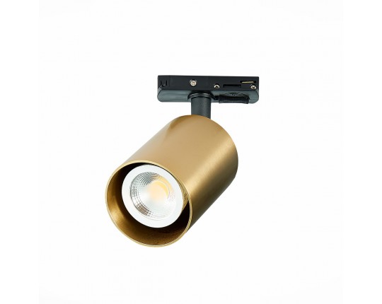 ST302.206.01 Св-к трек. Золотистый GU10 1*50W  IP20 L100xW70xH172 220V Без ламп