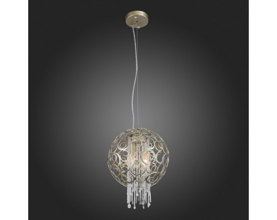 SL1101.203.02 Люстра подвесная ST-Luce Шампань/Шампань, Прозрачный E14 2*40W