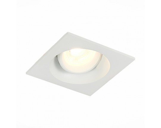 ST208.518.01 Св-к встр. Белый GU10 1*50W  L94xW94xH40 220V Без ламп