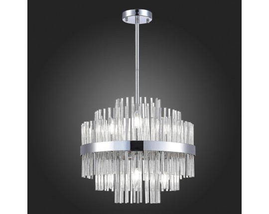 SL1634.103.06 Люстра потолочный ST-Luce Хром/Прозрачный E14 6*60W