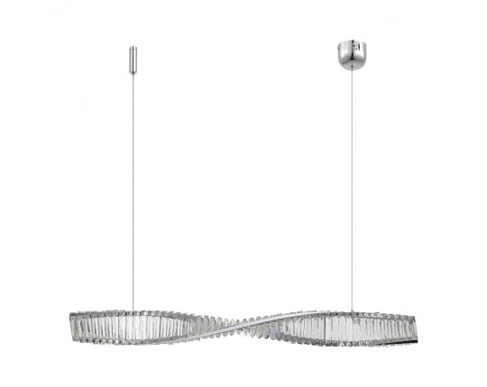 SL6205.123.01 Светильник подвесной ST-Luce Хром/Прозрачный LED 1*25W 4000K