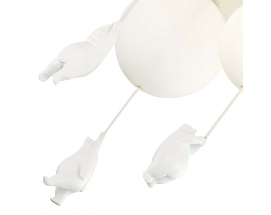 SLE115402-03 Светильник потолочный Белый/Белый E27/G9 3*160W