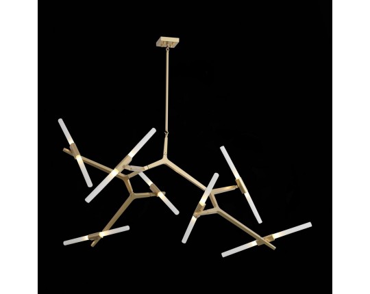 SL947.202.14 Люстра потолочная ST-Luce Золотистый/Белый G9 14*5W