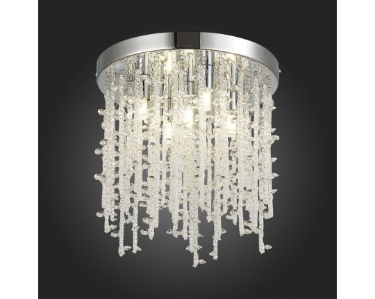 SLE103302-05 Светильник потолочный Хром/Прозрачный G9 LED 5*3W