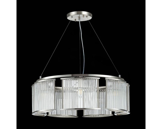 SL1627.103.07 Люстра подвесная ST-Luce Хром/Прозрачный E14 7*40W