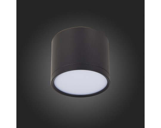 ST113.442.09 Светильник потолочный Черный LED 1*9W 4000K 702Lm Ra>90 120° IP20 D88xH75 170-240V
