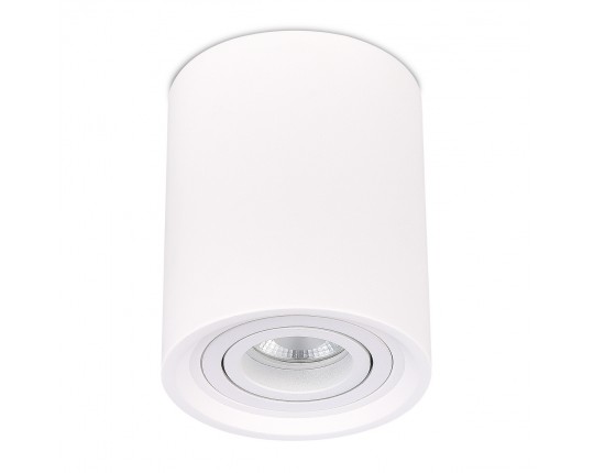 ST156.502.01 Светильник потолочный Белый GU10 1*50W IP20 D100xH120 180-240V Без ламп