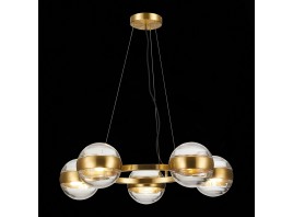 SL1156.303.05 Светильник подвесной ST-Luce Латунь/Прозрачный G9 5*5W