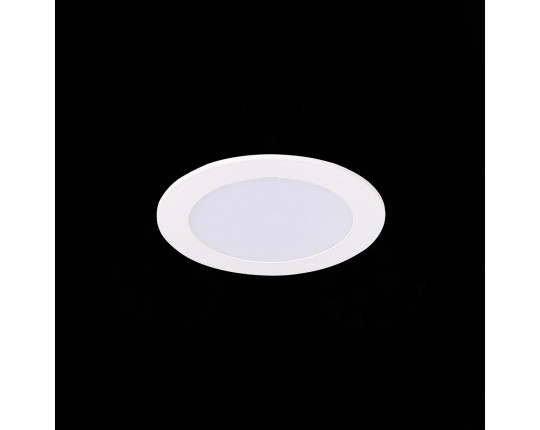 ST209.548.06 Св-к встр. Белый LED 1*6W 4000K 370Lm Ra80 110° IP20 D120xH8 90-265V