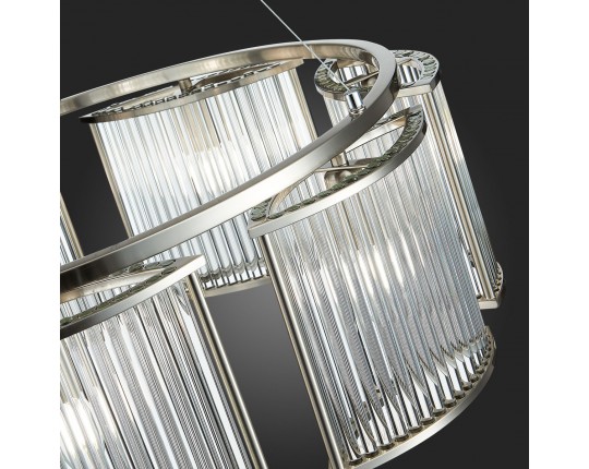 SL1627.103.07 Люстра подвесная ST-Luce Хром/Прозрачный E14 7*40W