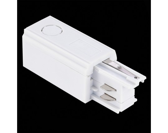 ST030.509.10R Правый Токоподвод для трехфазного шинопровода ST-Luce Белый