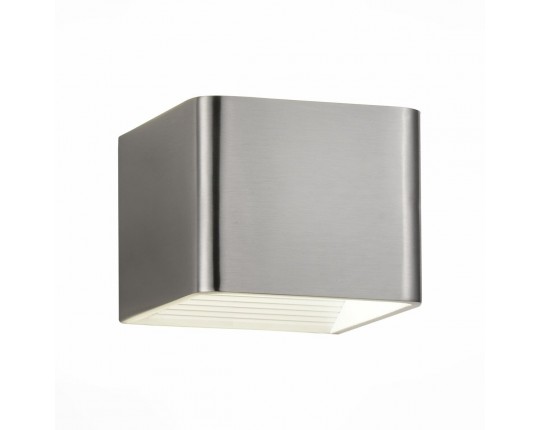 SL592.071.01 Светильник настенный ST-Luce Матовый Никель,Белый/Матовый Никель,Белый LED 1*6W 4000K