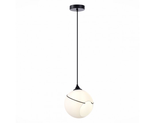 SLE103143-01 Подвес Черный/Белый E27 1*60W