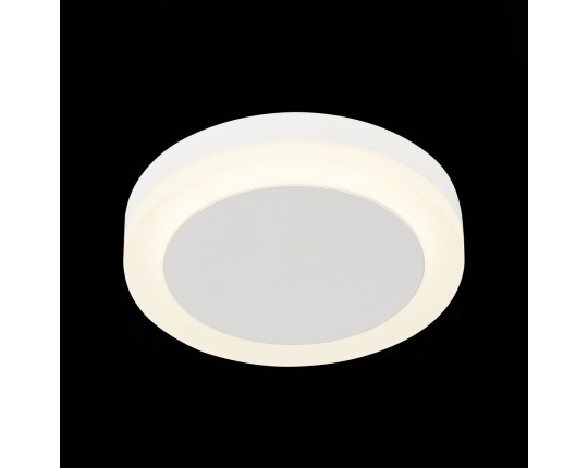 ST104.542.06 Светильник встраиваемый Белый LED 1*6W 4000K 468Lm Ra>80 120° IP20 D110xH20 170-240V