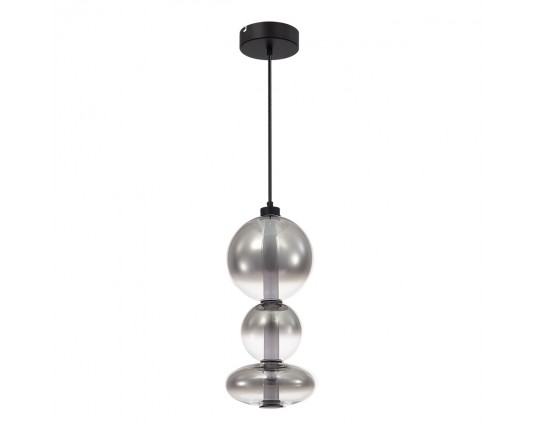 SL6119.403.24 Светильник подвесной ST-Luce Черный/Дымчато-Серый LED 1*24W 3000K