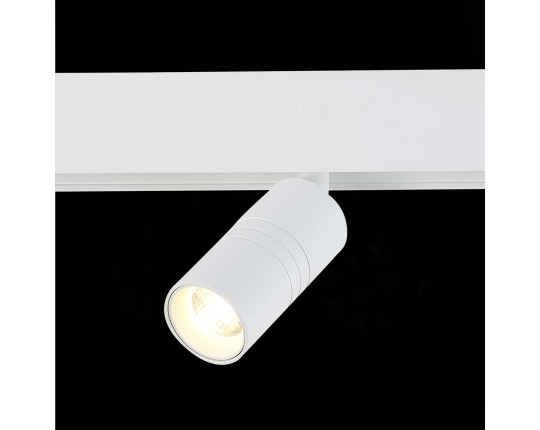 ST365.536.07 Магнитный трековый светильник белый LED 1*7W 3000K 595Lm Ra>90 36° IP20 L-xW44xH90 48V